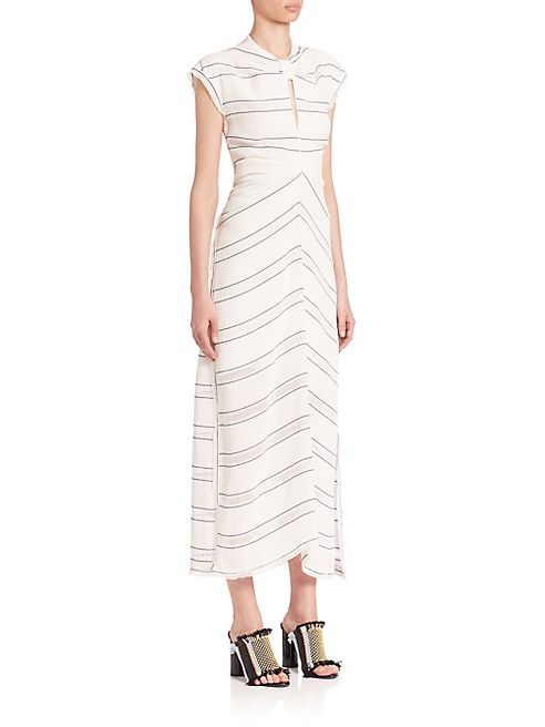 Proenza Schouler - Pinstriped Dress