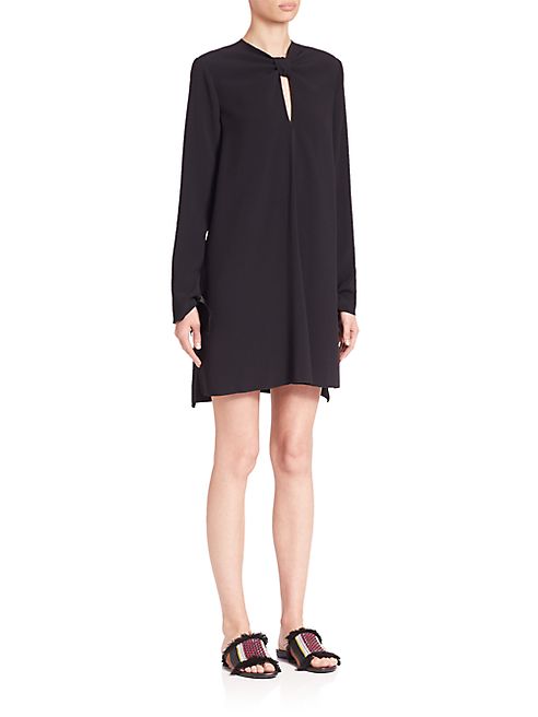 Proenza Schouler - Long Sleeve Flared Dress