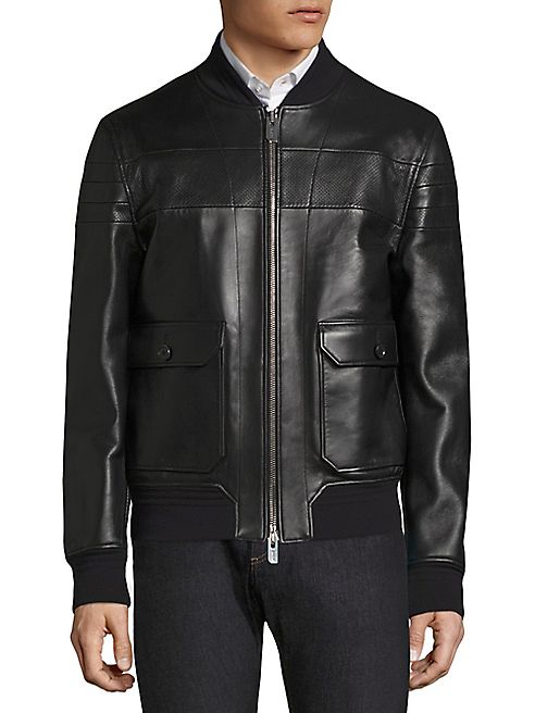 Bally - Reversible Leather Bomber Jacket