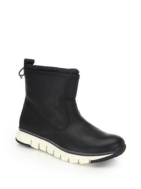 Cole Haan - Textured Leather Boots