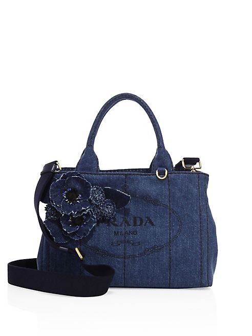 Prada - Denim Bleu Tote