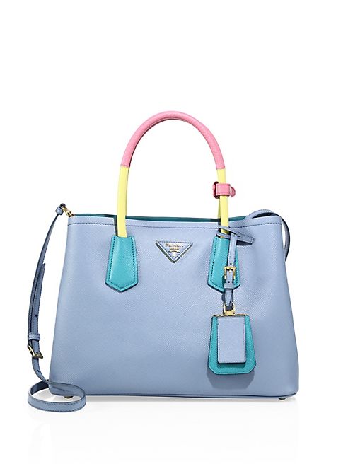 Prada - Saffiano Cuir Medium Double Bag