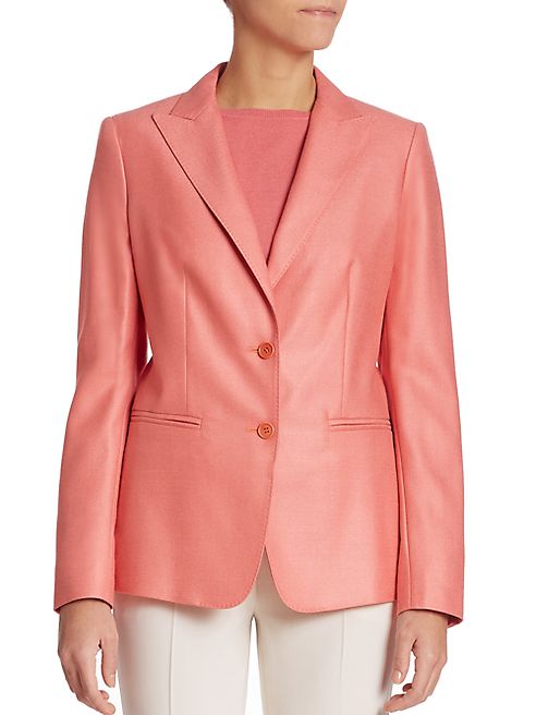 Max Mara - Nuevo Silk-Blend Jacket