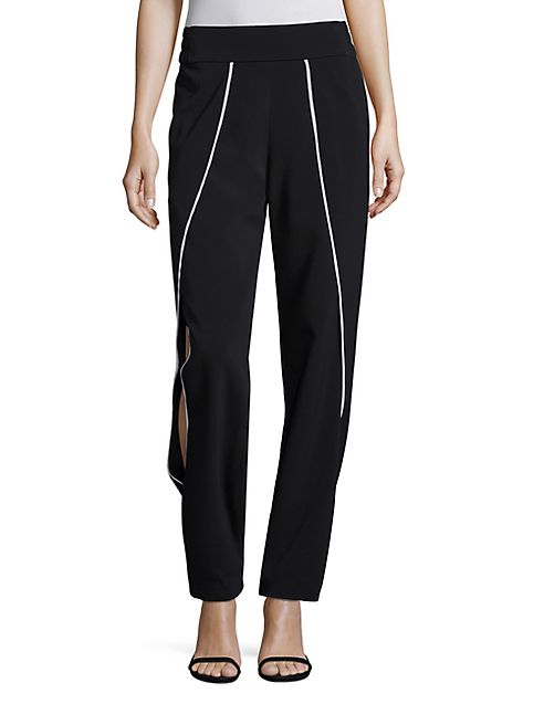 Jonathan Simkhai - Crepe Side Cutout Pants