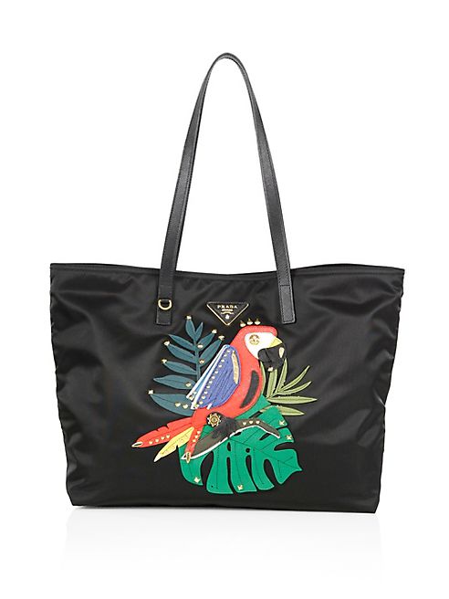 Prada - Tessuto Parrot Nylon Tote