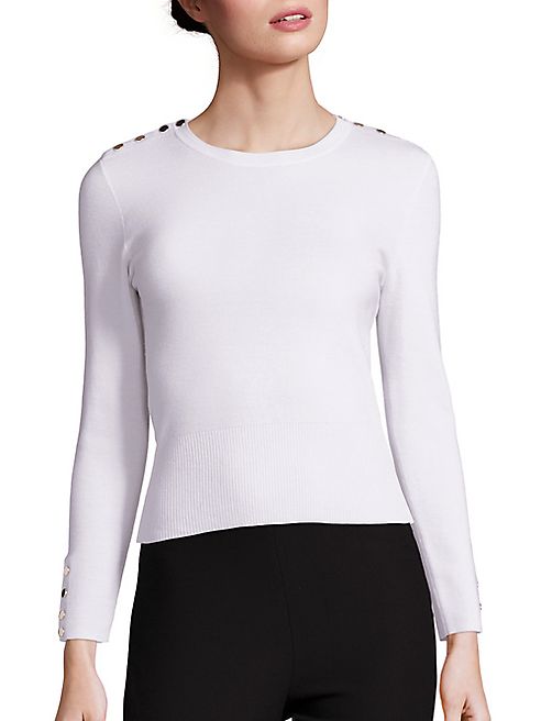 Elizabeth and James - Gabrielle Shoulder Button Sweater