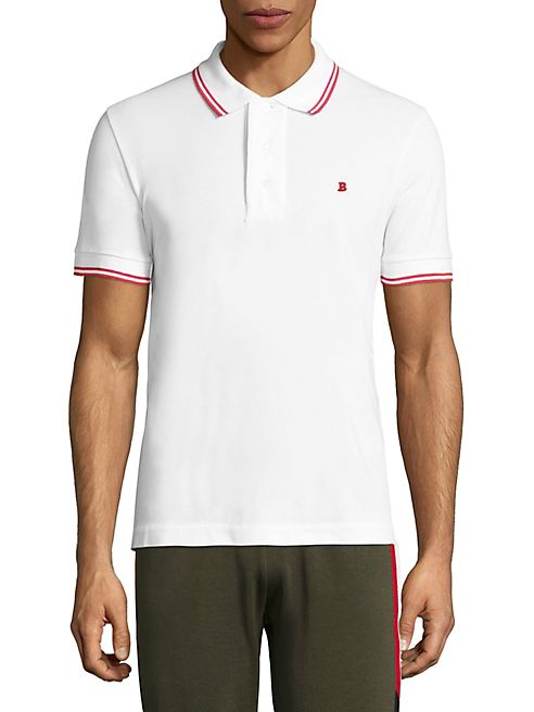 Bally - Tipped Cotton Polo