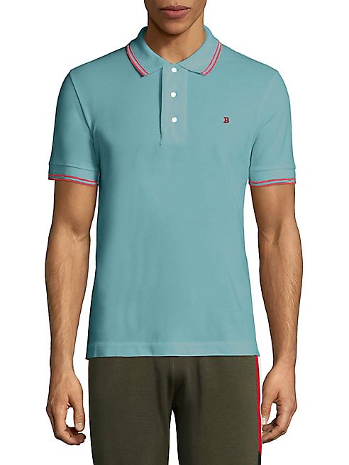 Bally - Stripe Edged Polo