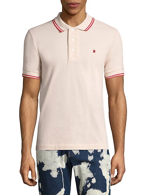 Bally - Contrast Striped Polo