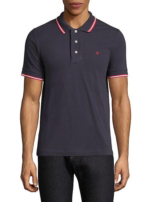 Bally - Contrast Striped Polo