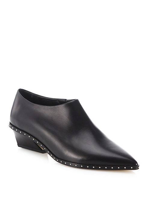 IRO - Festano Leather Point Toe Booties