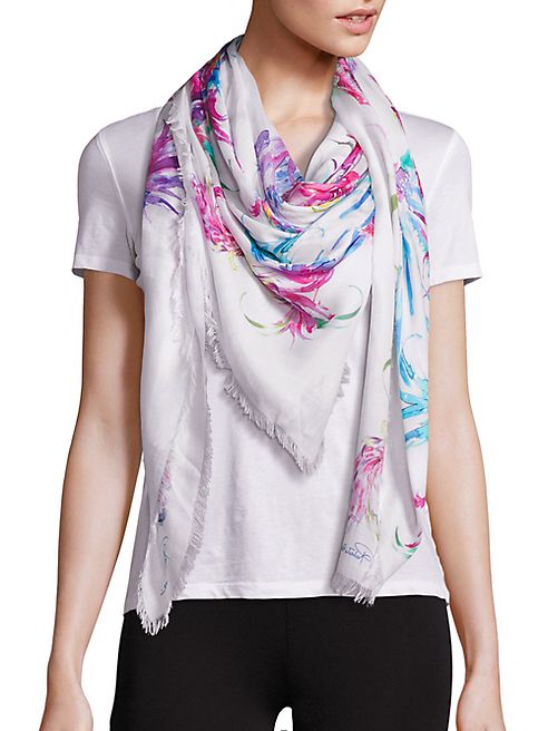 Roberto Cavalli - Floral Modal Scarf