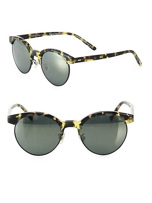 Oliver Peoples - Ezelle 51MM Round Sunglasses