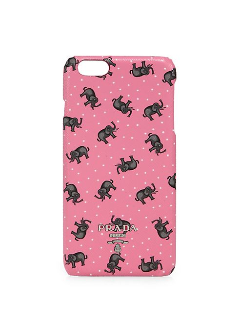 Prada - Elephant Saffiano Leather iPhone 6 Case