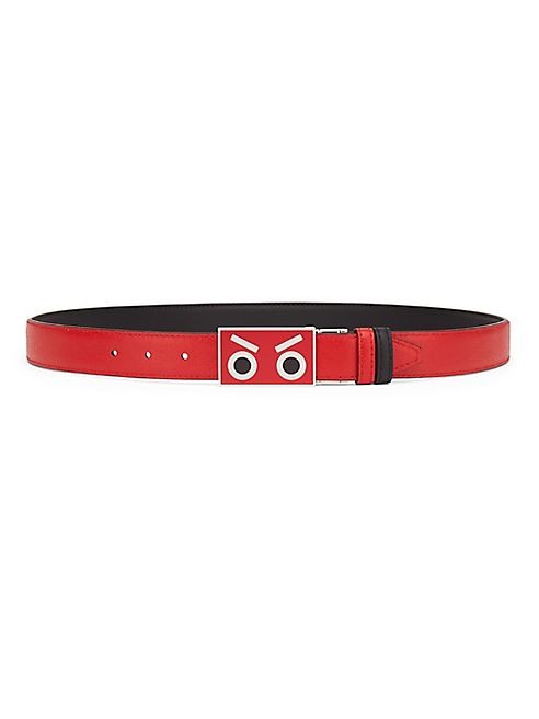 Fendi - Reversible   Leather Belt