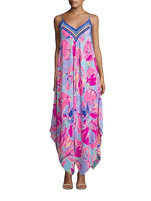 Lilly Pulitzer - Rene Silk Printed Maxi Dress