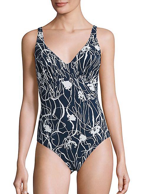 Shan - Blue Valentine One-Piece Swimsuit