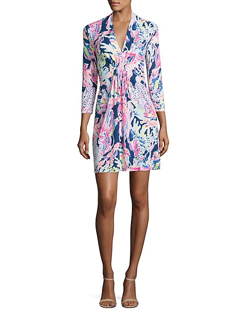 Lilly Pulitzer - Margate Painterly A-Line Dress