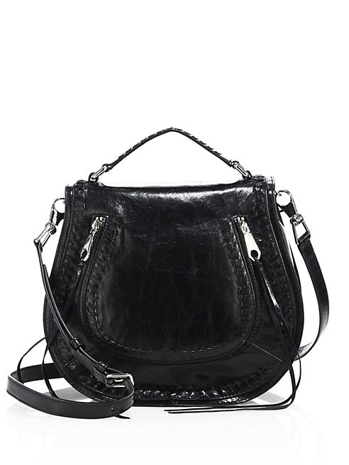 Rebecca Minkoff - Vanity Leather Saddle Bag