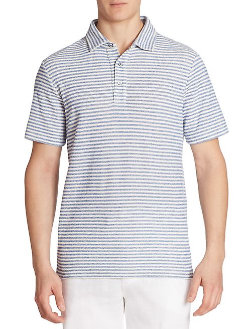 Saks Fifth Avenue Collection - Terry Striped Polo