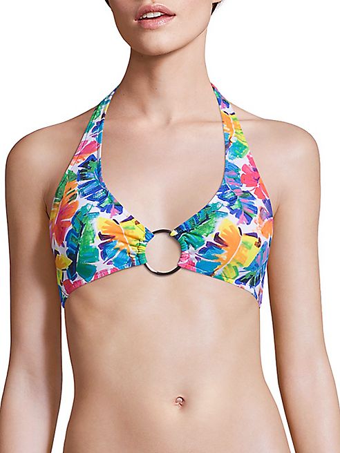 MILLY - Santorini Halter Bikini Top