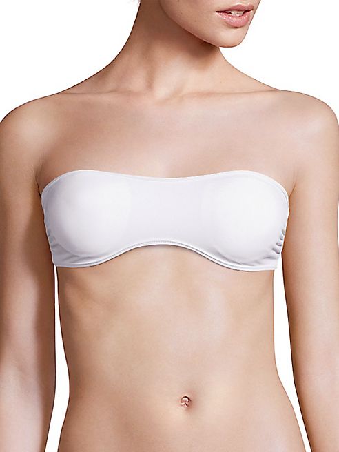 MILLY - Italian Solid Enna Bandeau Bikini Top