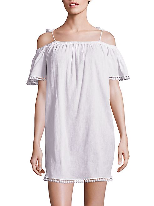 MILLY - Eden Off-the-Shoulder Cover Up