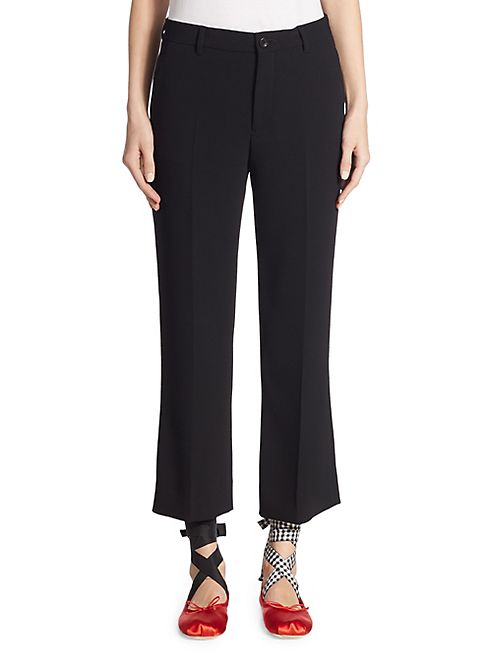 Miu Miu - Cropped Flared Pants