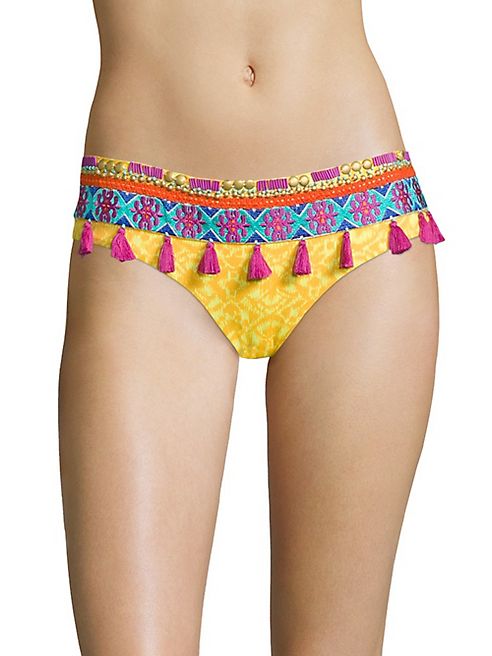 OndadeMar - Miranda Limoncello Tassel Bikini Bottom