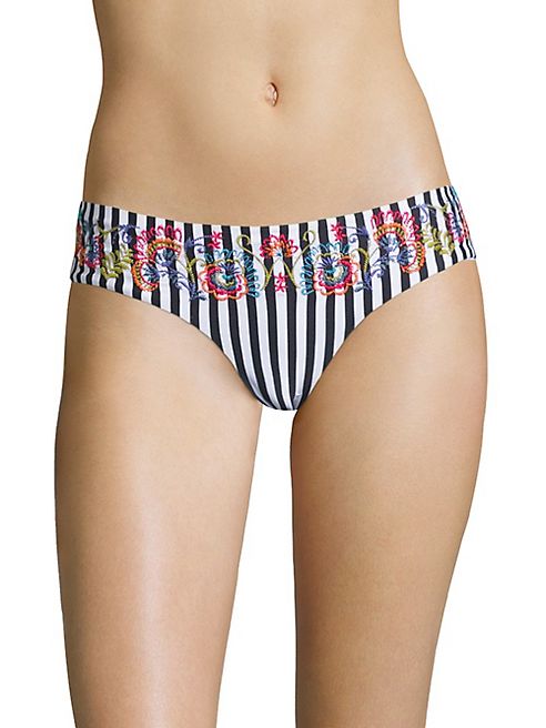 OndadeMar - Miranda Ciranda Striped Bikini Bottom