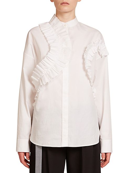 Cédric Charlier - Ruffle Button Down Shirt