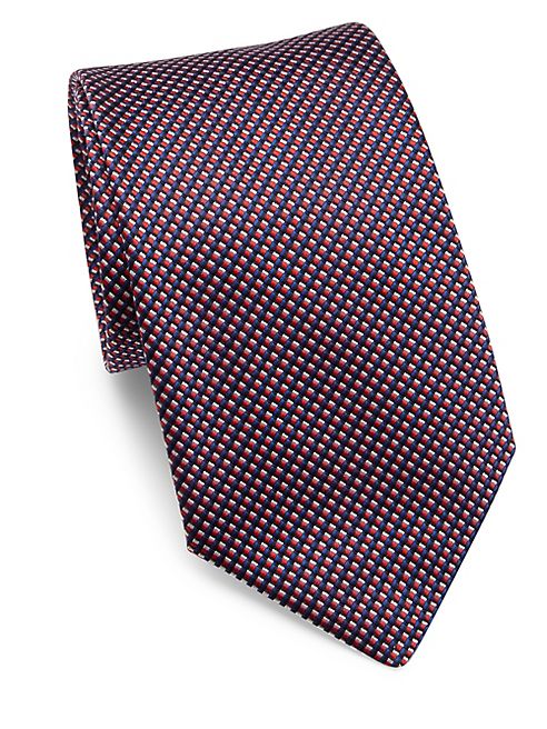 Armani Collezioni - Micro-Printed Silk Tie