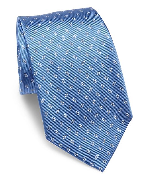 Armani Collezioni - Floating Print Silk Tie