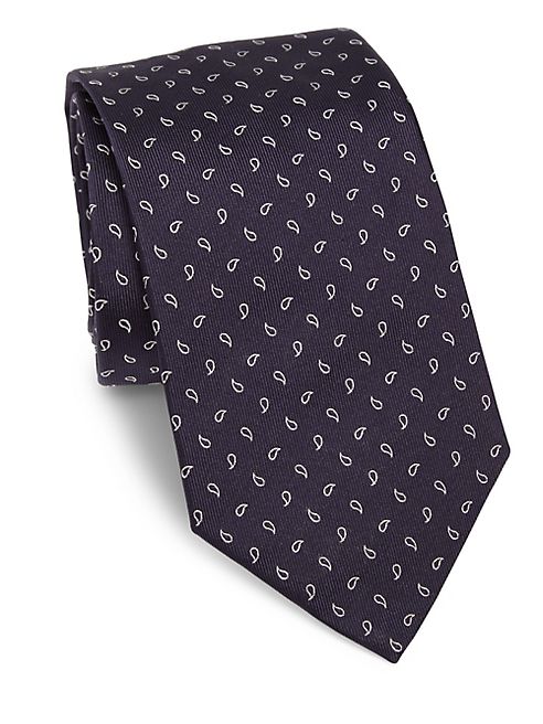 Armani Collezioni - Floating Paisley Silk Tie