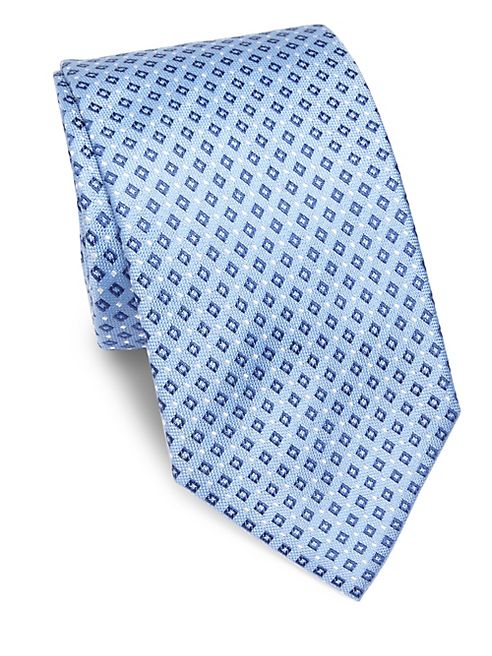 Armani Collezioni - Square Neat Silk Tie