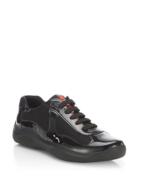 Prada - Newac Patent Leather Sneakers