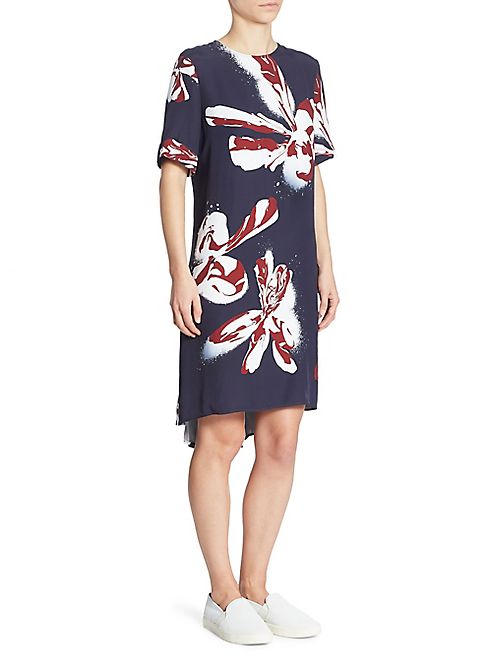 Cédric Charlier - Orchid Hi-Lo Dress