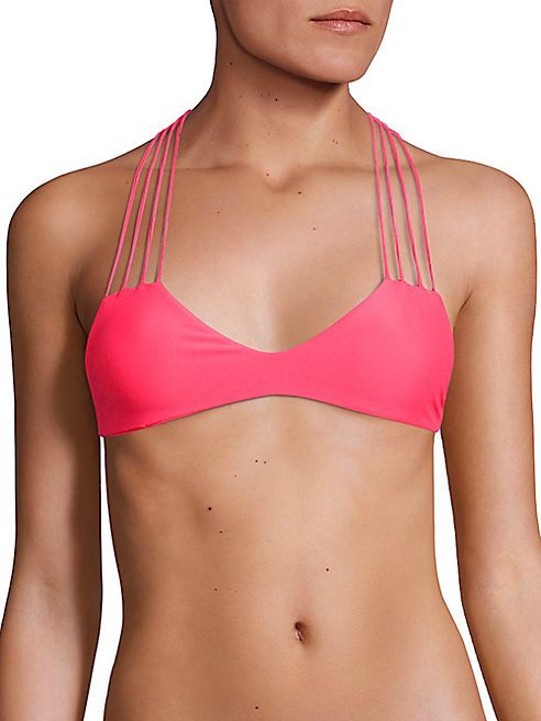 MIKOH SWIMWEAR - Banyans Strappy Bikini Top