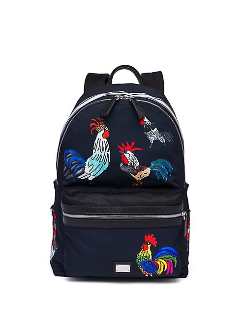 Dolce & Gabbana - Rooster Printed Backpack