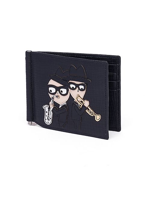 Dolce & Gabbana - Leather Bi-Fold Wallet