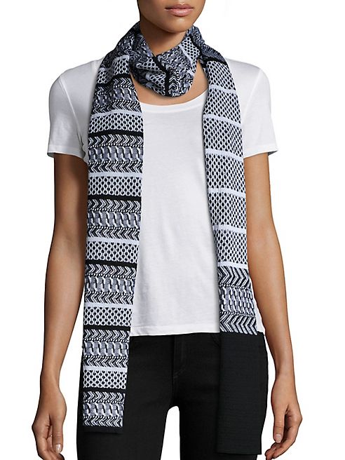 Missoni - Multi-Print Stripe Scarf