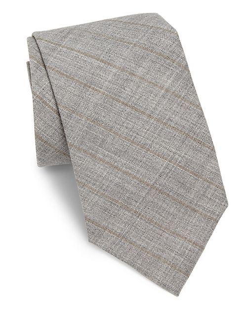 Brunello Cucinelli - Textured Wool Tie