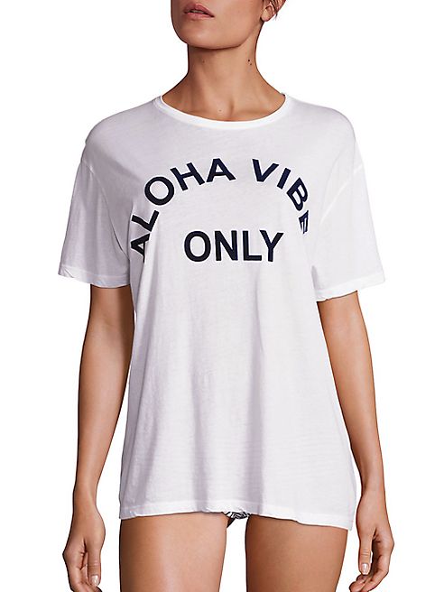 MIKOH SWIMWEAR - Aloha Graphic-Front T-Shirt