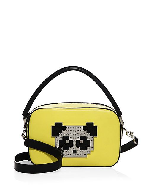 Les Petits Joueurs - Roy Panda Leather Shoulder Bag