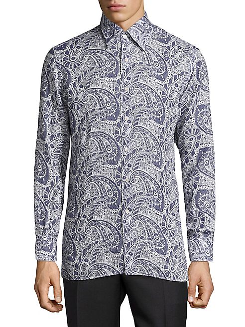 Canali - Paisley Printed Shirt