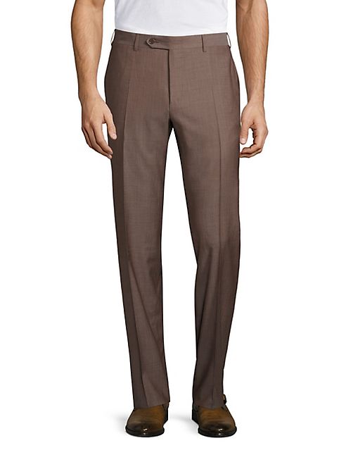 Canali - Regular-Fit Wool Trouser