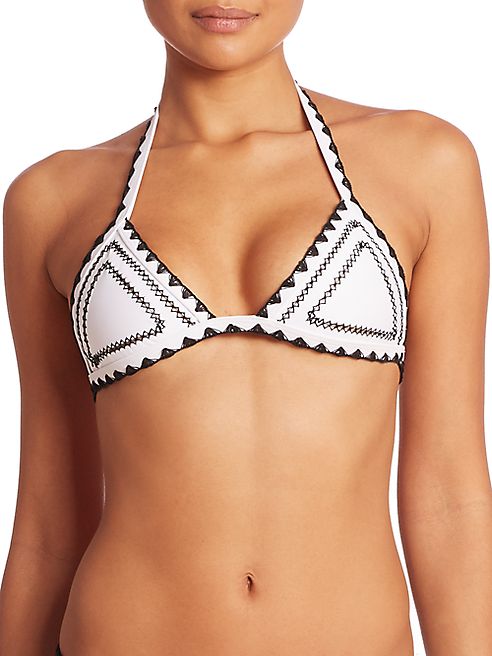 SAME SWIM - The Catch Hand-Sewn Triangle Bikini Top