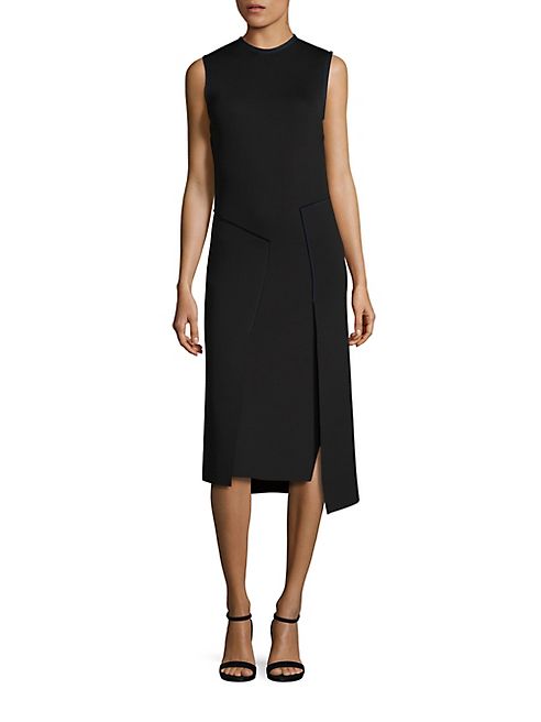 DKNY - Sleeveless Crewneck Dress