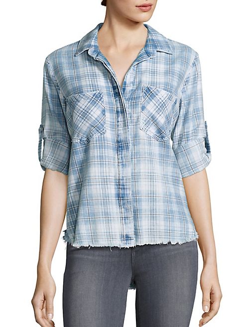 Bella Dahl - Long Sleeve Plaid Shirt