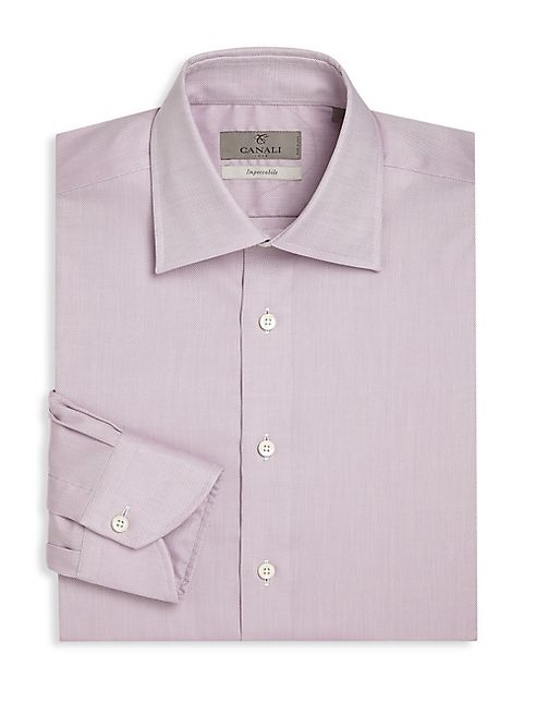 Canali - Cotton Regular-Fit Dress Shirt